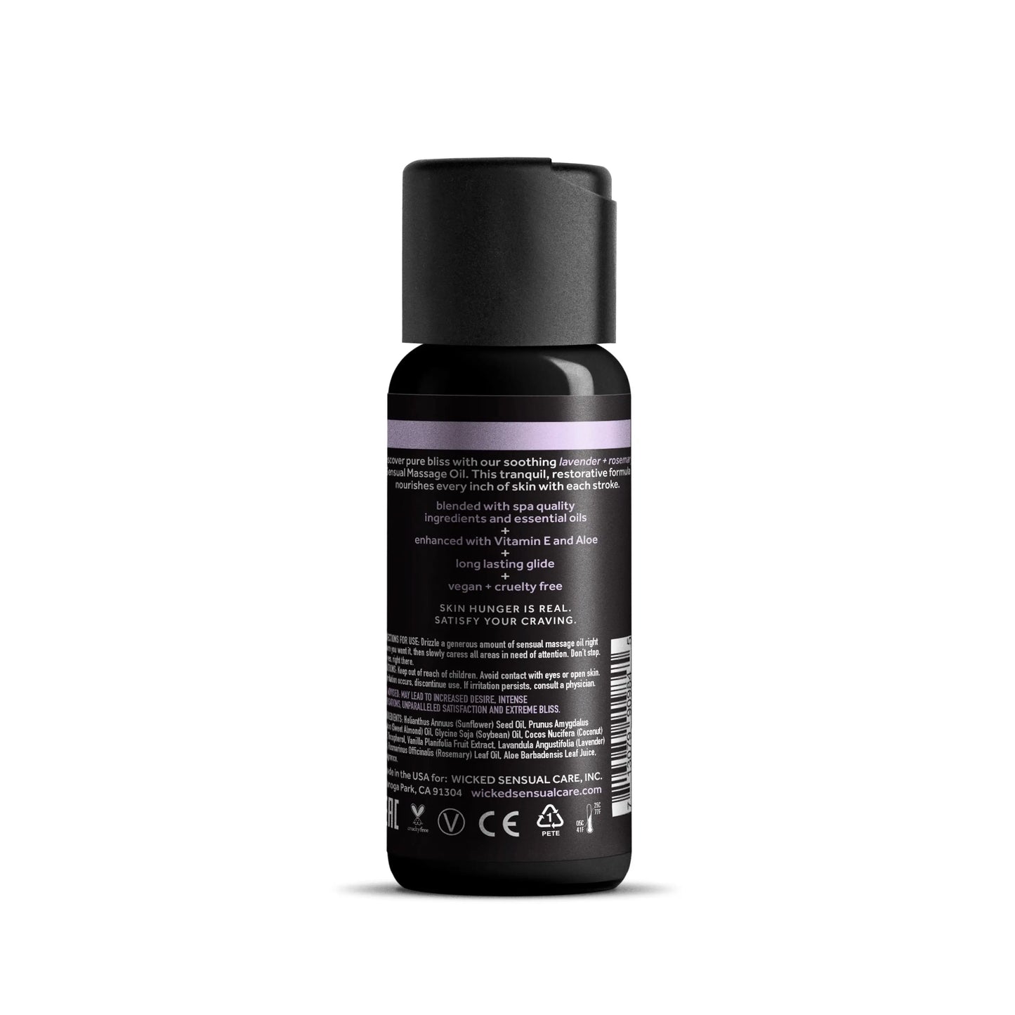 Lavendar & Rosemary Massage Oil 4oz  Lotions / Massage Oils