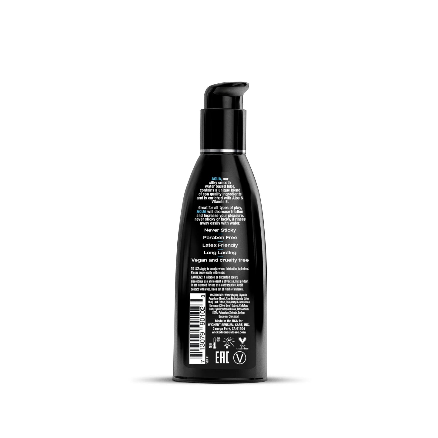 Aqua 2oz  Lubes