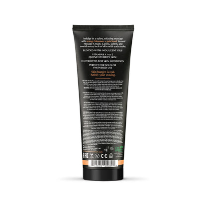 Orange Blossom + Patchouli Massage Cream 4oz  Lubes