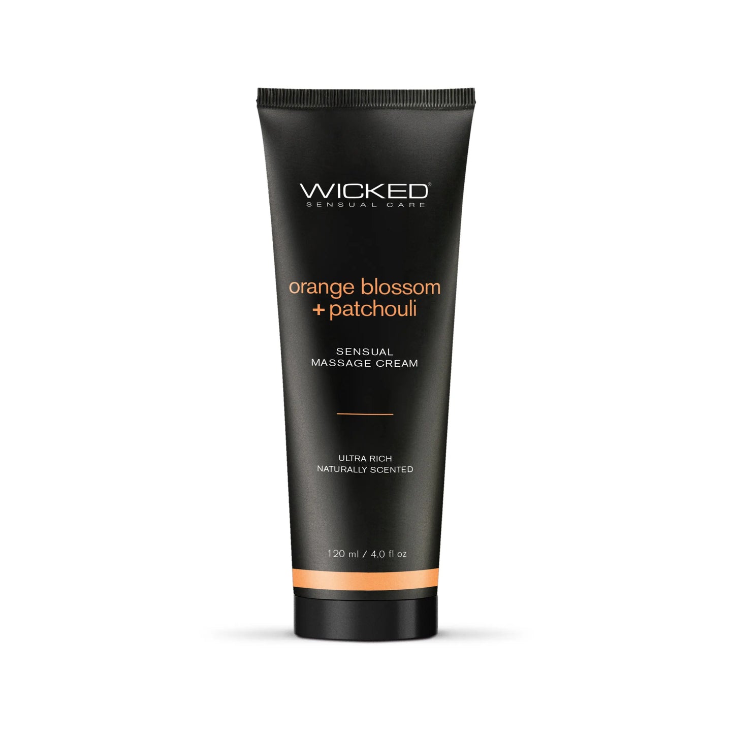 Orange Blossom + Patchouli Massage Cream 4oz  Lubes