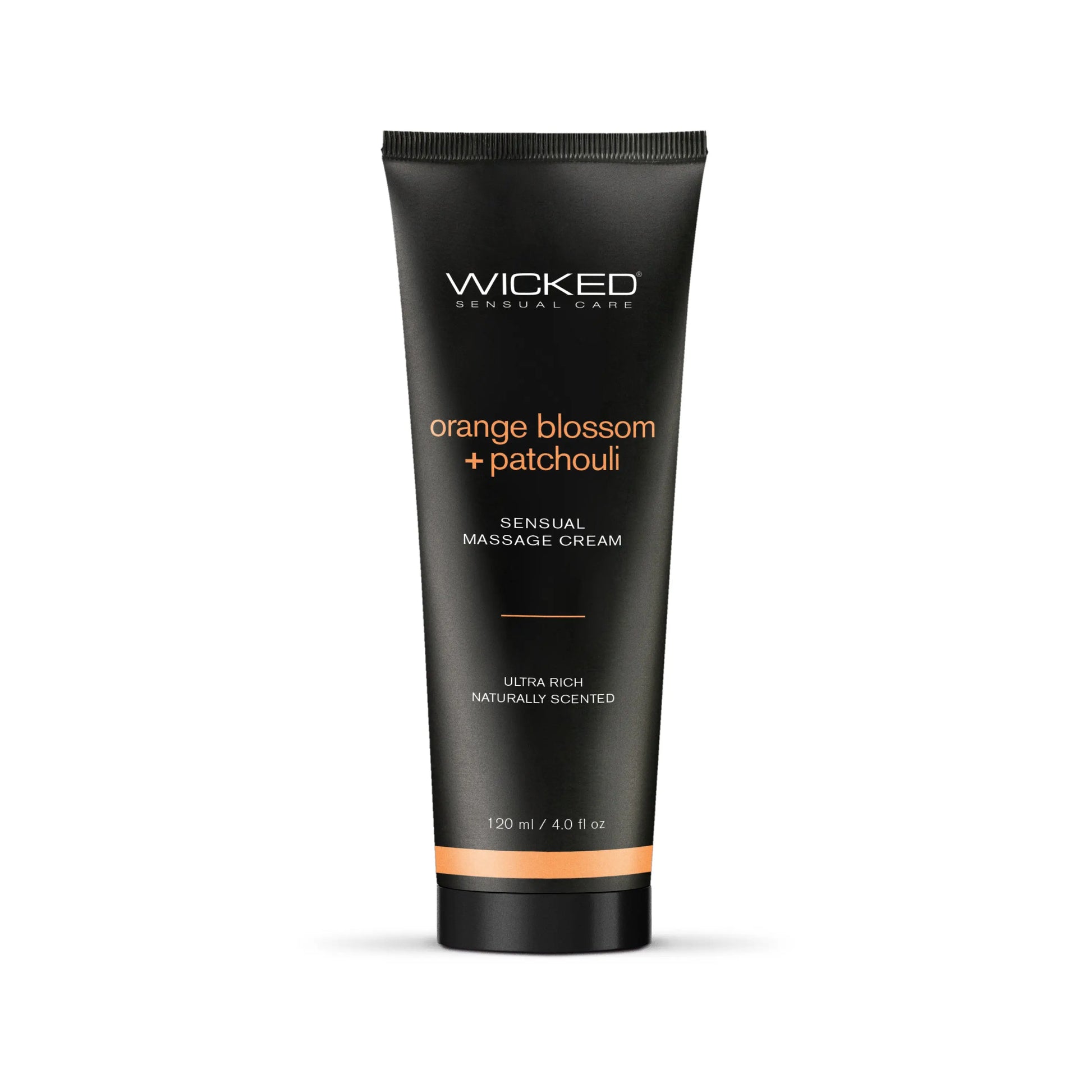 Orange Blossom + Patchouli Massage Cream 4oz  Lubes