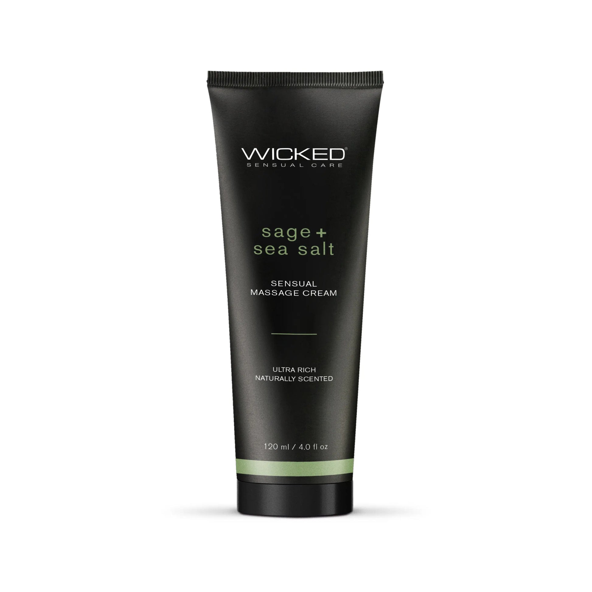 Sage + Sea Salt Massage Cream 4oz  Lubes