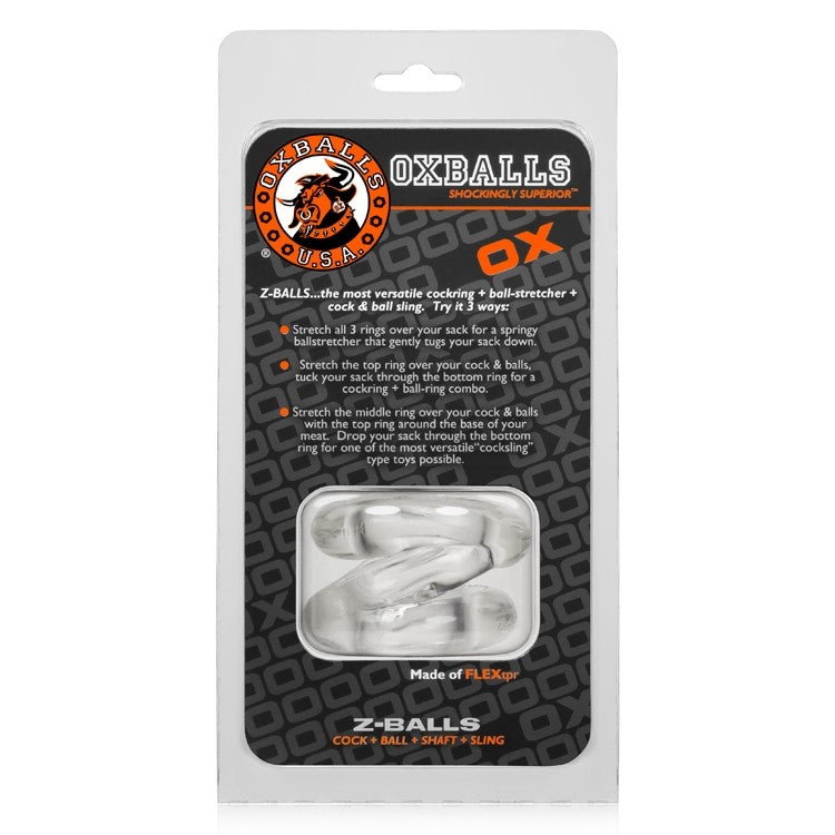 Z-BALLS ballstretcher CLEAR OXBALLS