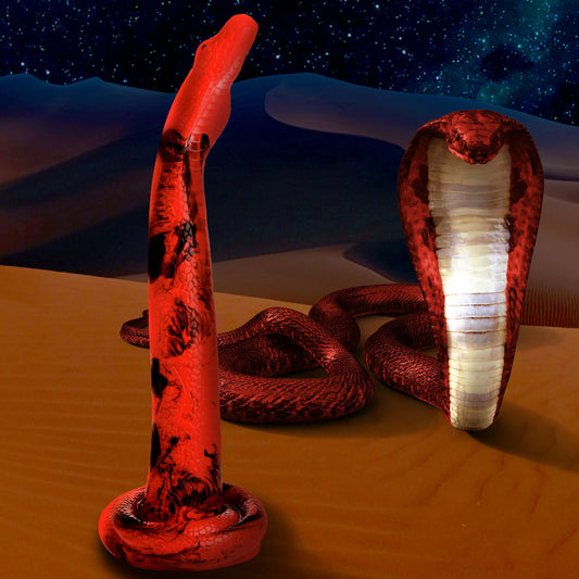 King Cobra Silicone Dildo - 18 Inch