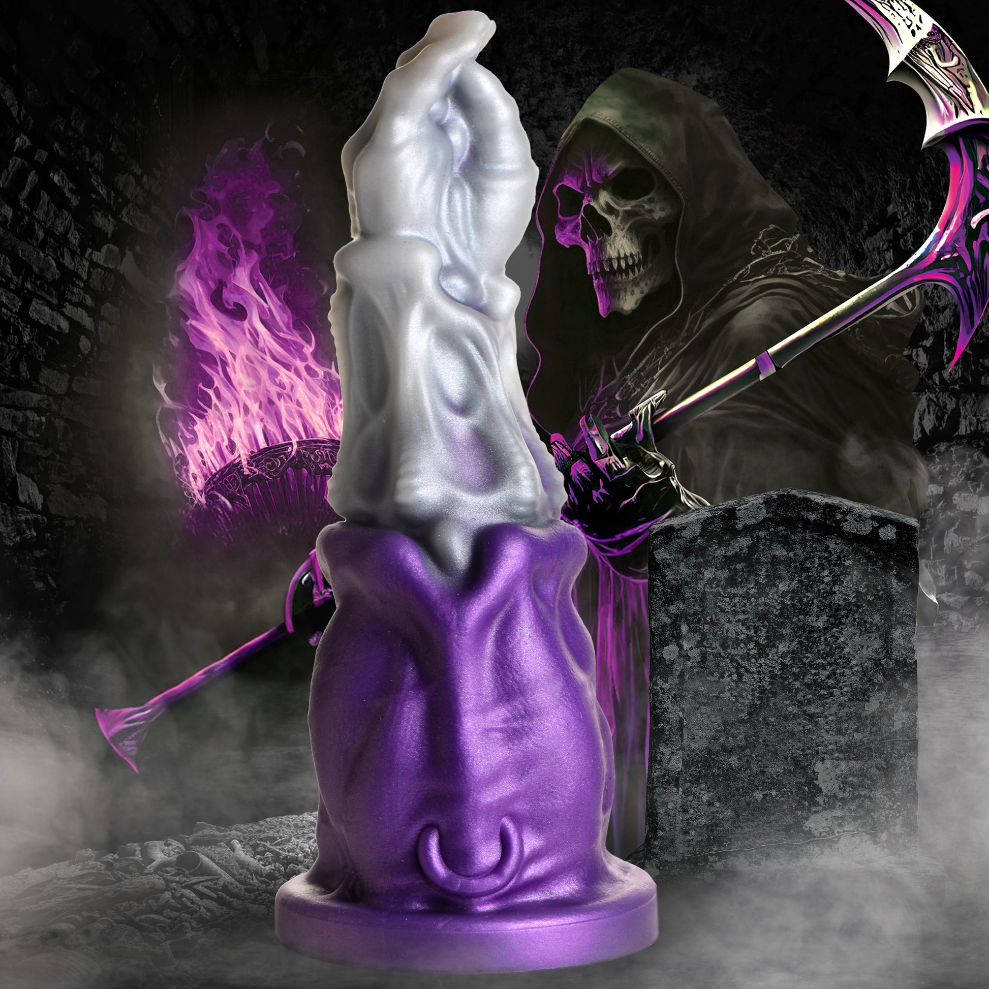 Grim Reaper Silicone Dildo