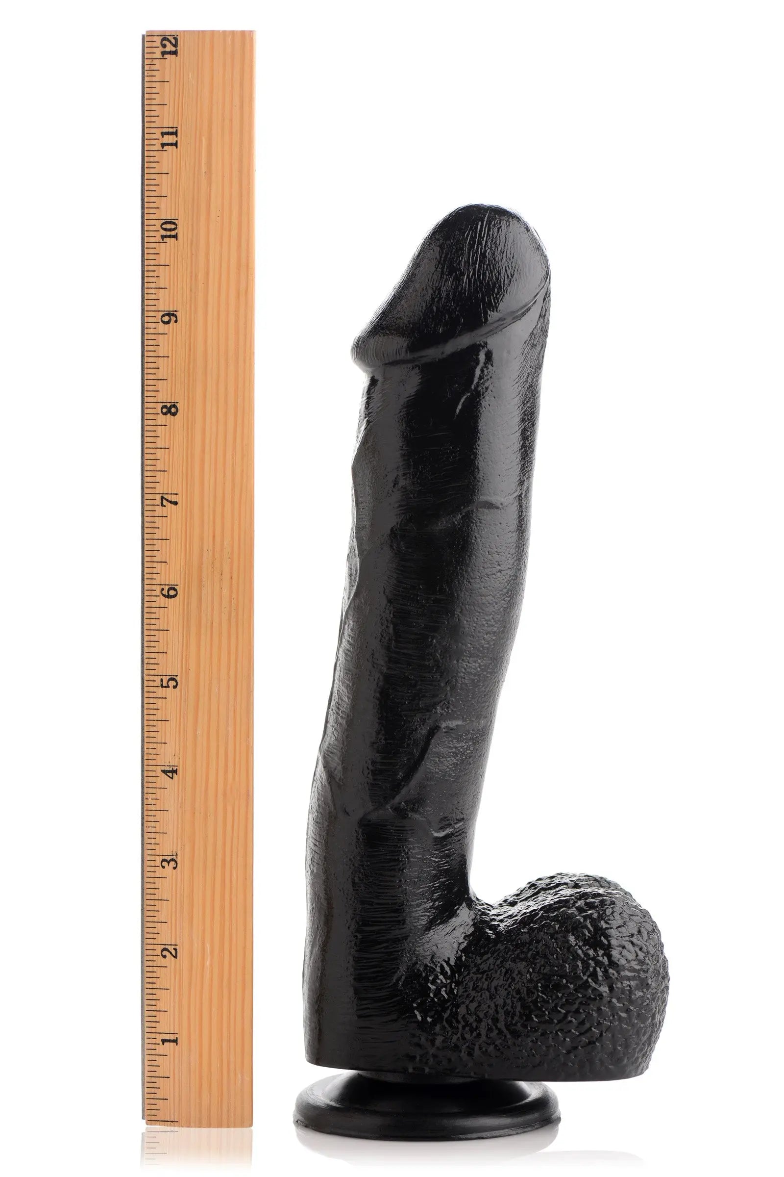 Mighty Midnight 10 Inch Dildo with Suction Cup