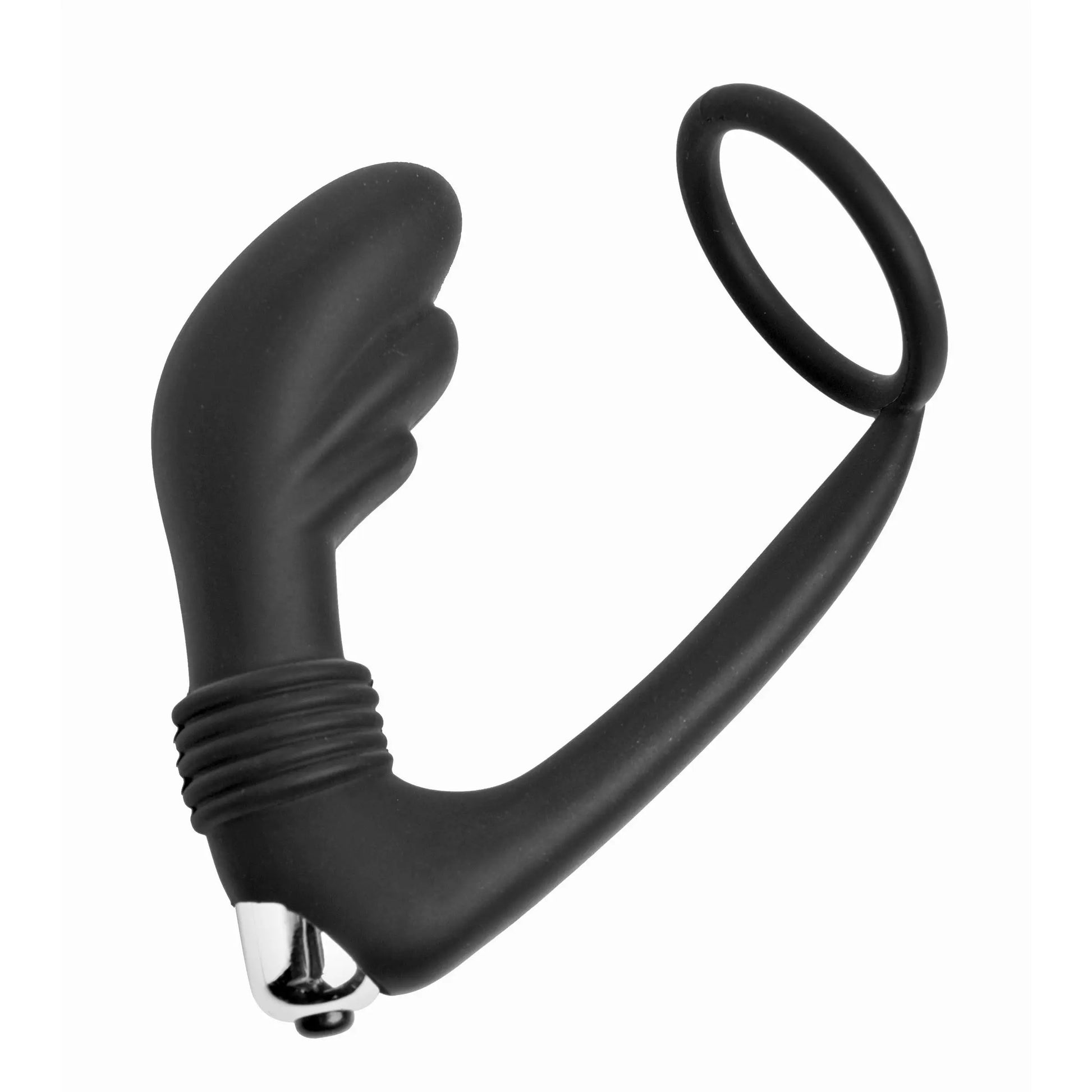 Nova Silicone Cock Vibrating Ring and Prostate Vibe