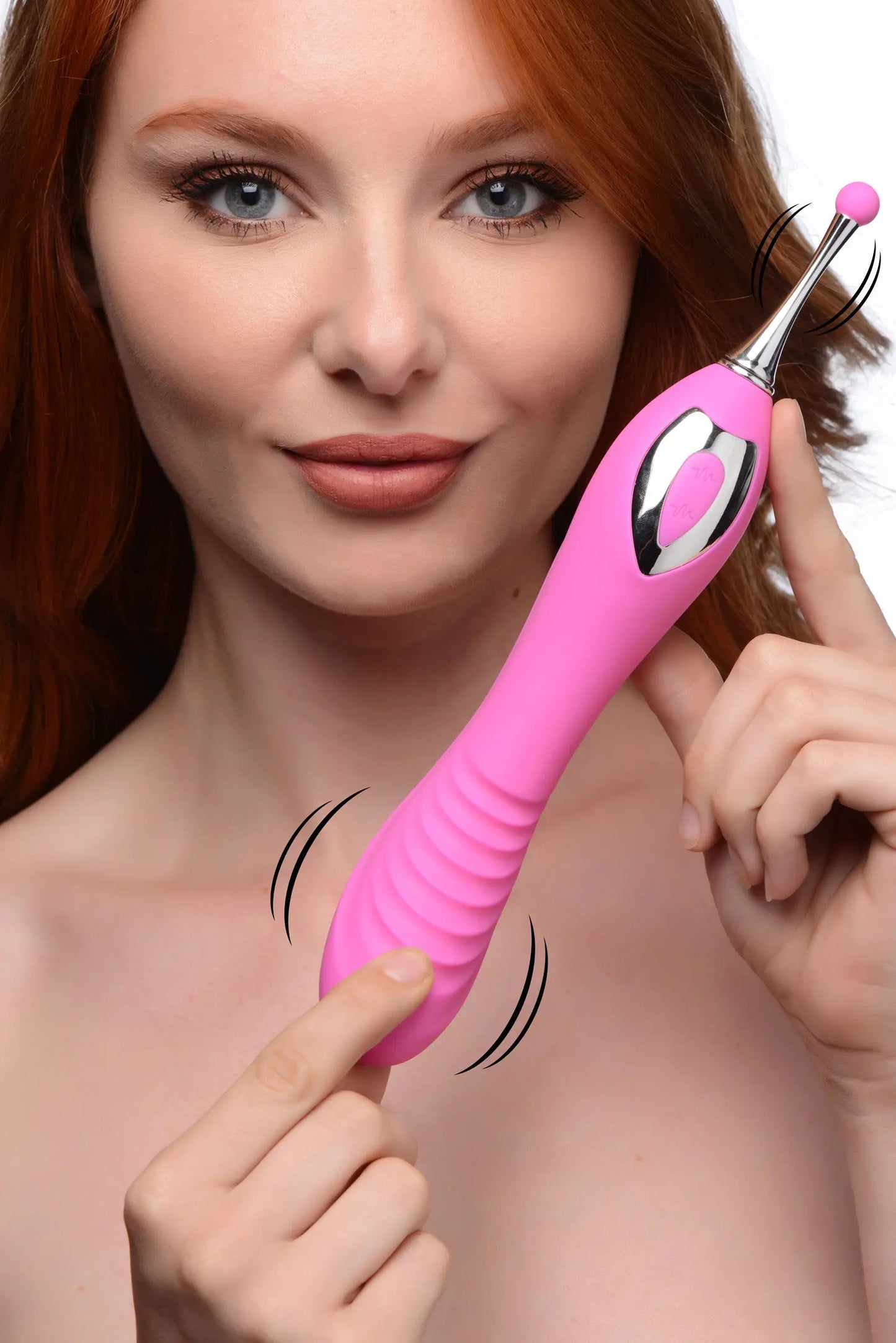 Power Zinger Dual-Ended Silicone Vibrator